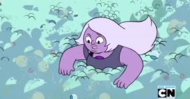 - Steven: Try and act like a rich duck. - Amethyst: What does that mean?