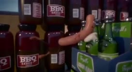 Quiz for What line is next for "Sausage Party "?