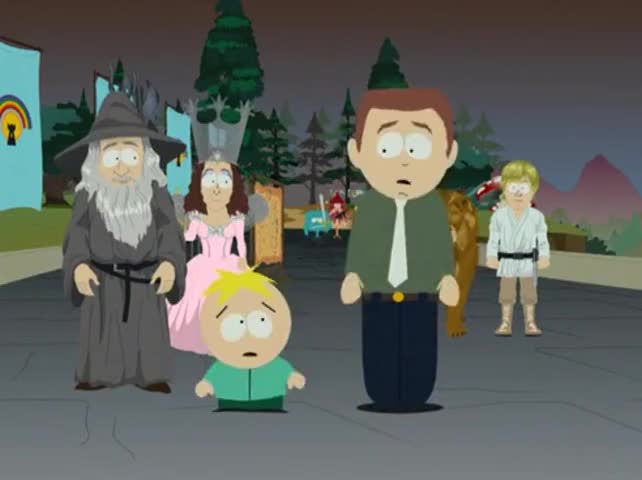 Clip image for 'Butters! You are grounded, mister! You hear me?