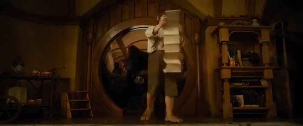 Quiz for What line is next for "The Hobbit: An Unexpected Journey "? screenshot