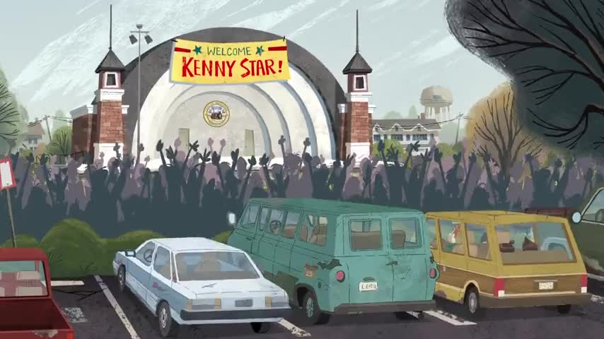 [chanting continues] Kenny!