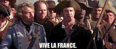 YARN | Vive la France. | The Patriot | Video gifs by quotes | 056af755 | 紗
