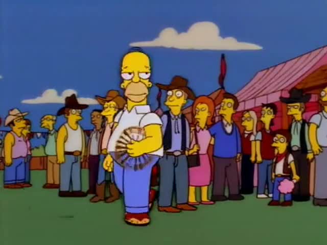 That Simpson. He thinks he's the pope of chili town. Well!