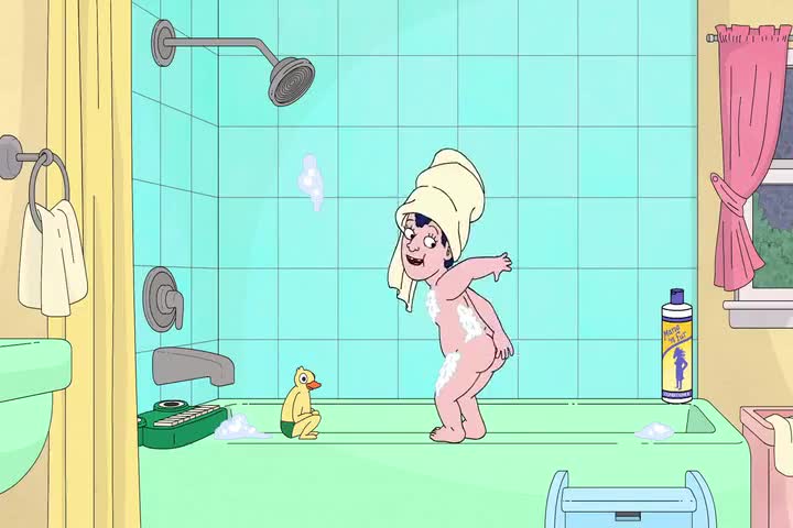 ♪ Bath time come Make Todd shiny and clean ♪