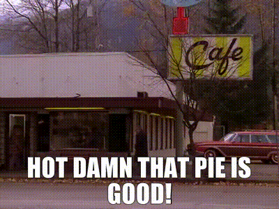 YARN | Hot damn that pie is good! | Twin Peaks (1992) - S02E01 | Video ...