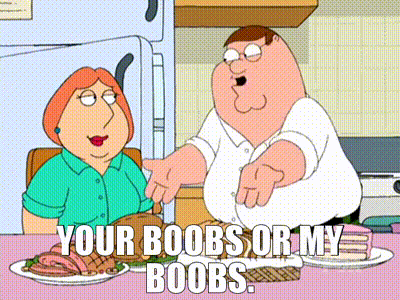 YARN, your boobs or my boobs., Family Guy (1999) - S04E22 Comedy, Video  clips by quotes, 07ceed0f