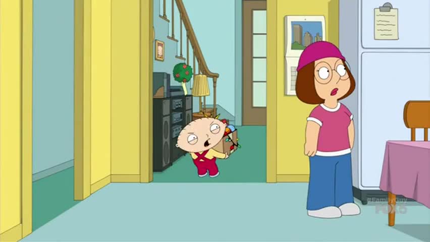 Meg! Help me with the Christmas decorations!