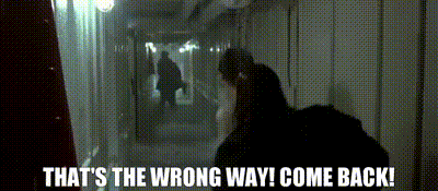 Image of That's the wrong way! Come back!