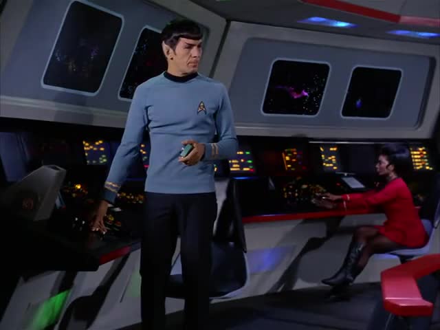 - Mr. Spock? - Spock here.