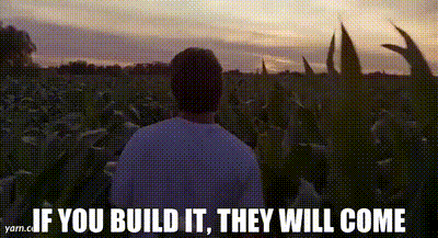 YARN | If you build it, they will come | Field of Dreams (1989) | Video gifs  by quotes | 0b06d243 | 紗