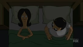 Quiz for What line is next for "Bob's Burgers - S08E13 Cheer Up Sleepy Gene"?