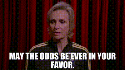 YARN | May the odds be ever in your favor. | Glee (2009) - S06E04 Drama |  Video gifs by quotes | 0cb6c4c5 | 紗