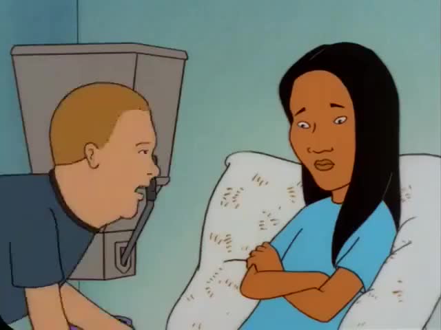 Clip of quote: Connie, look at me. 