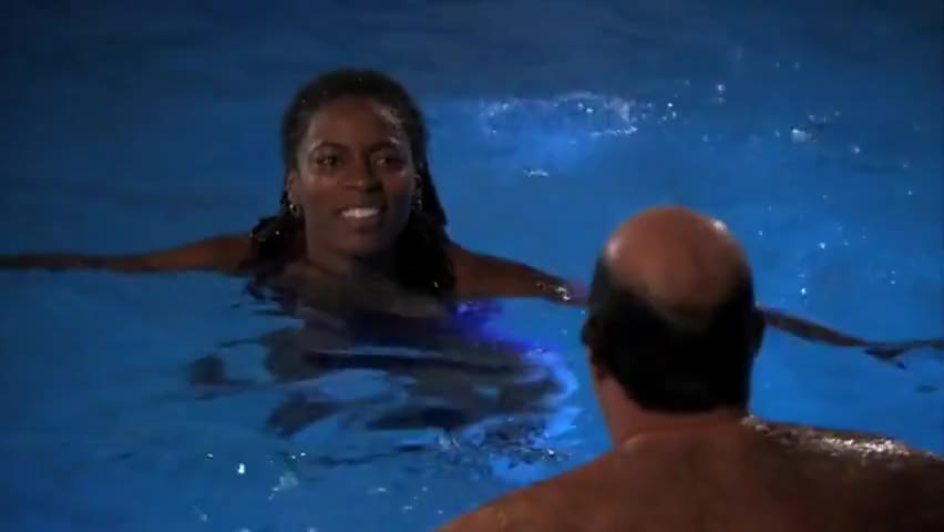 Does Darryl not swim?