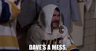 YARN | Dave's a mess. | Slap Shot (1977) | Video clips by quotes | 0e1fb521  | 紗