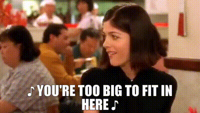 YARN, You're too big to fit in here., The Sweetest Thing (2002), Video  gifs by quotes, 71522124