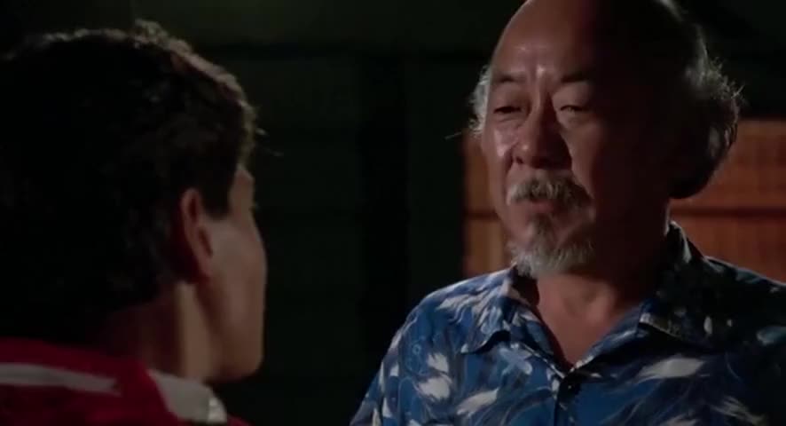 Quiz for What line is next for "The Karate Kid "? screenshot
