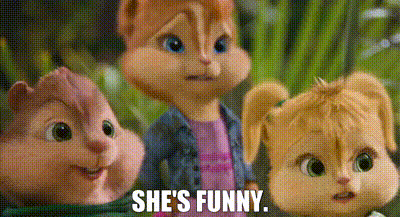 YARN | She's funny. | Alvin and the Chipmunks: Chipwrecked | Video clips by  quotes | 0fe40881 | 紗