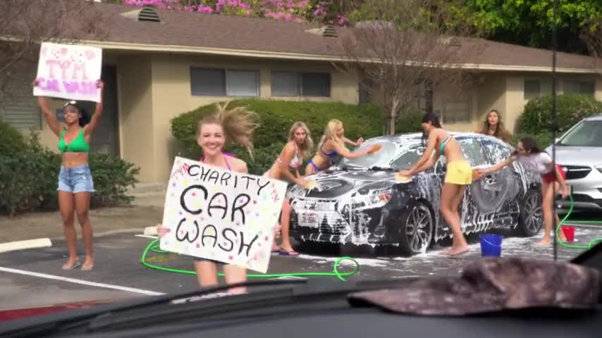 Want your car washed?