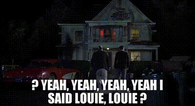 YARN | ? Yeah, yeah, yeah, yeah I said Louie, Louie ? | Animal House (1978)  | Video clips by quotes | 1358a3cd | 紗