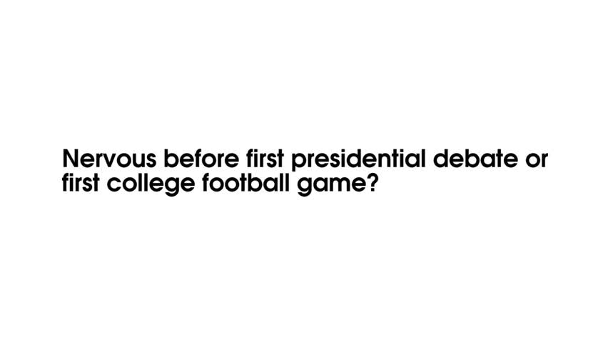 college football I was more nervous before my first college football game because you actually get hit known was going to hit NSC