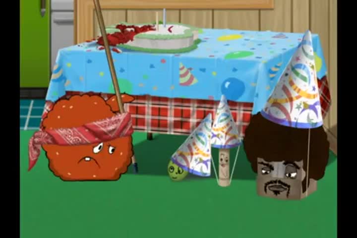 - What? - Meatwad?
