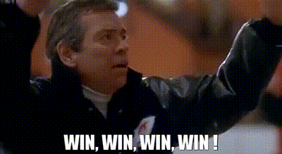 YARN | Win, win, win, win ! | The Mighty Ducks (1992) | Video gifs by quotes | 16d4b89a | 紗
