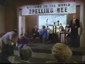 If only all the world's difficulties could be settled not on battlefields, but by spelling bees.