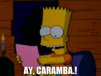 YARN | Ay, caramba.! | The Simpsons (1989) - S03E16 Comedy | Video gifs by  quotes | 17976188 | 紗