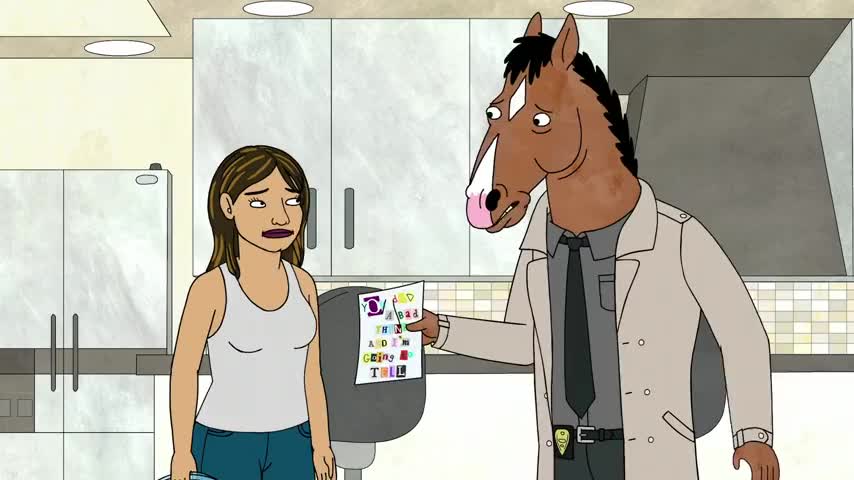 -BoJack, this is from the show. -What?