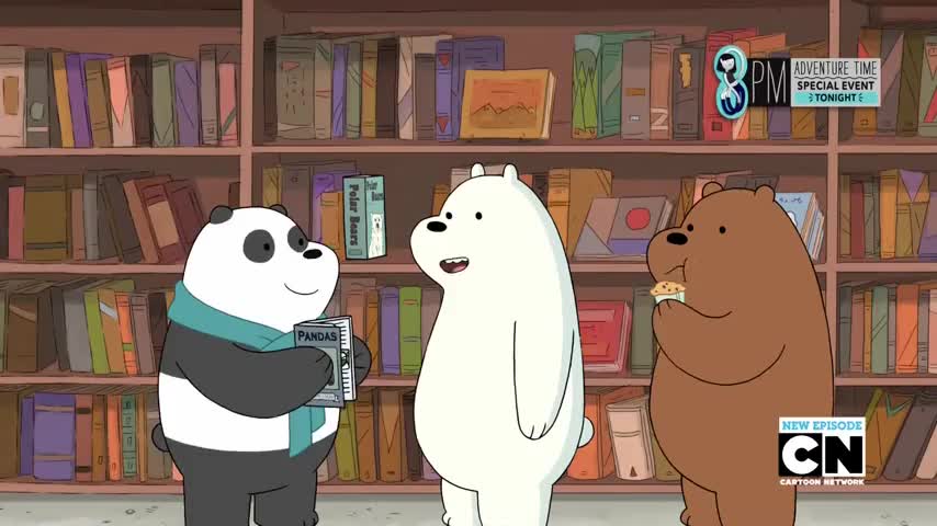 Ice Bear finds that fascinating.