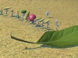Quiz for What line is next for "A Bug's Life "?