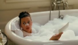 What I mean is, what are you doing in that bathtub?