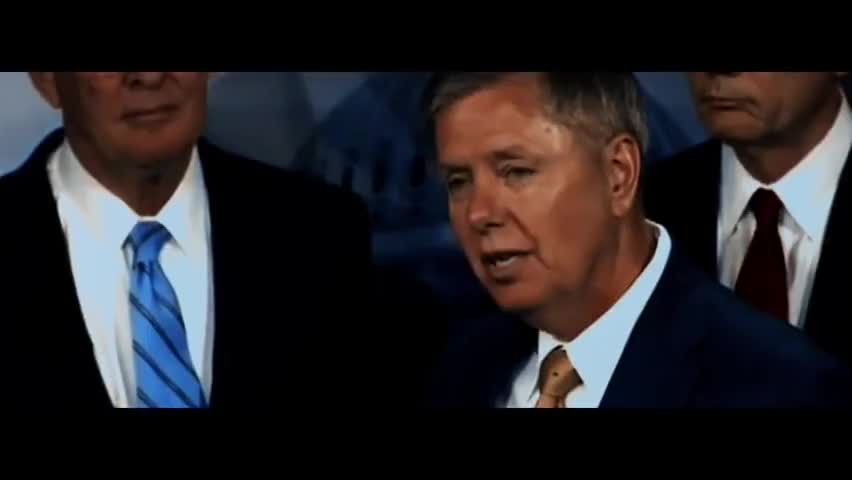 Clip image for 'job is to ask tough find answers NB that conservative leader countdown to get things done I'm Lindsey Graham through