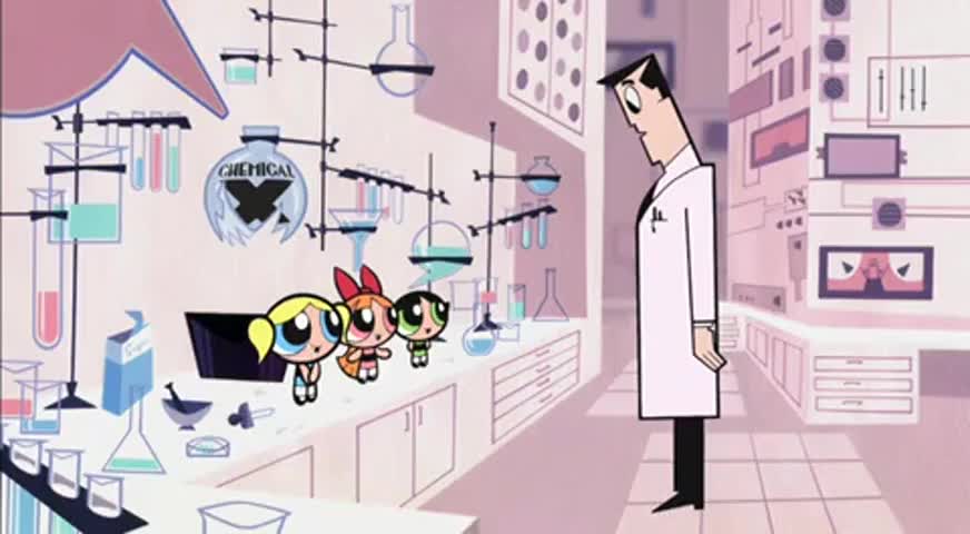 YARN | Hello, Professor Utonium. It's very nice to meet you. | The Powerpuff Girls (2002) | Video clips by quotes | 1ab5c0bb | 紗