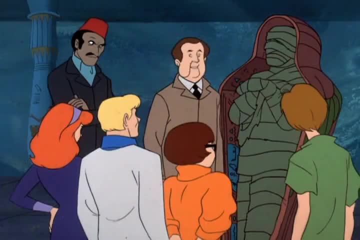 (1969) - S01E12 Scooby-Doo and a Mummy, Too clip with quote Anka is over .....