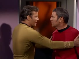 - Out of the nowhere, into the here. - And Mr. Spock, is he coming too?