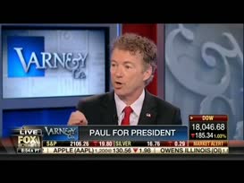 Quiz for What line is next for "Sen. Rand Paul joins Varney "?