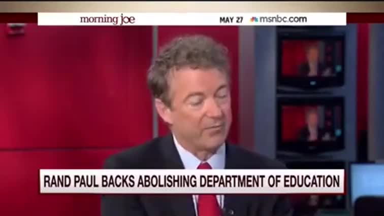 Quiz for What line is next for "Sen. Rand Paul Appears on Morning Joe Part 2- May 27, 2015"? screenshot
