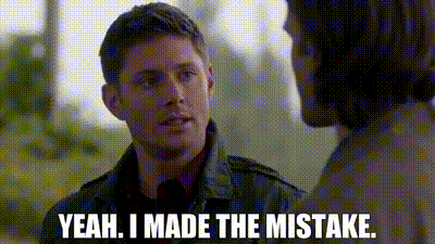 YARN | Yeah. I made the mistake. | Supernatural - S09E07 | Video gifs by  quotes | 1e2615ca | 紗