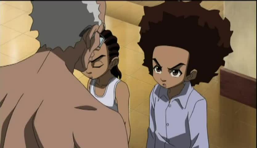 The Boondocks (2005) - S01E02 The Garden Party Video clips by quotes 1e3128...