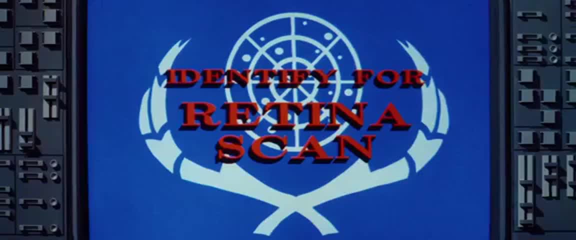- Identify for retina scan. - Kirk, Admiral James T.