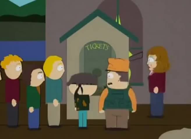 Aw, nuts! Come on, Ned, this ain't no whore house, it's a hor-ROR house.