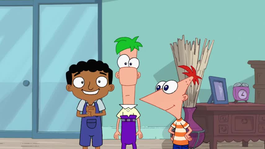Phineas and Ferb (2007) - S01E23 Comedy clip with quote Inside I am thankin...