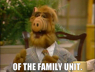 YARN, Of the family unit., ALF (1986) - S01E16 Family