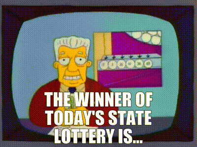 YARN | The winner of today's state lottery is... | The Simpsons (1989) -  S03E19 Comedy | Video gifs by quotes | 253094f2 | 紗