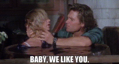 YARN | Baby, we like you. | Overboard (1987) | Video gifs by quotes |  25533460 | 紗