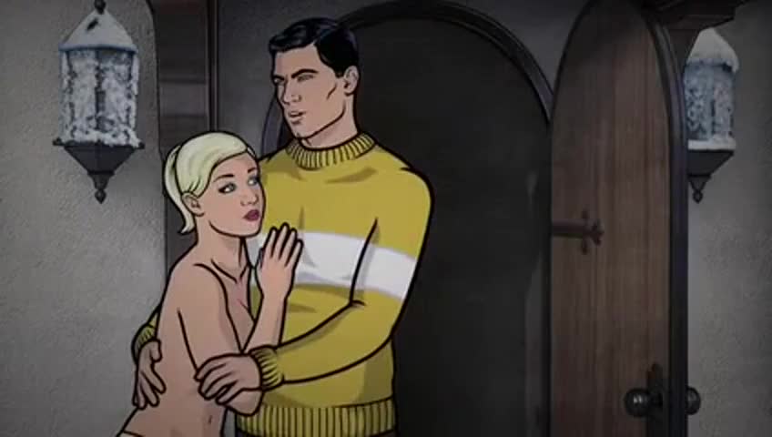 Archer (2009) - S02E01 Animation clip with quote You got any ideas, Anka? 