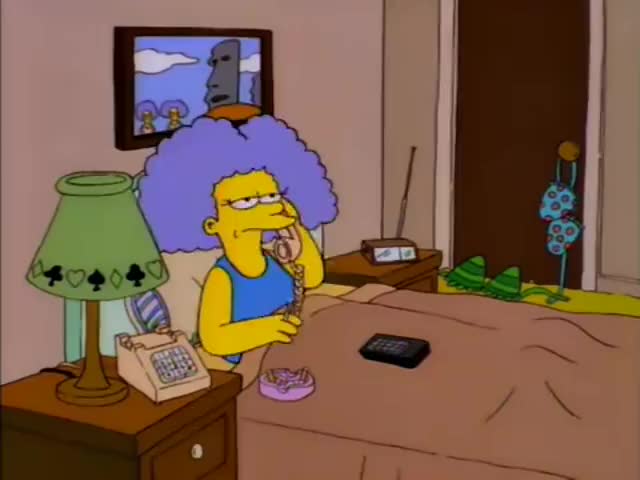 I'd rather eat poison. My name's already Selma Bouvier Terwilliger Hutz McClure.