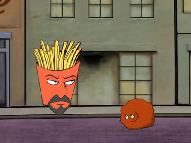 - I'm gonna go get my jambox! - No, Meatwad! Not the jambox!